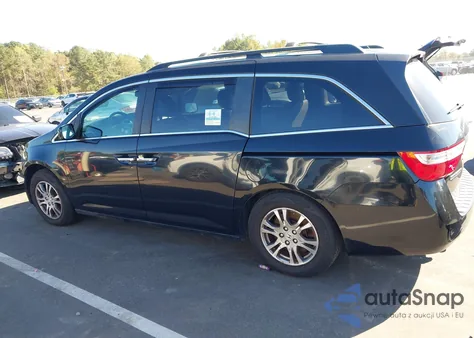 2012 Honda Odyssey Ex-L из США, поврежденный, VIN 5FNRL5H64CB141518